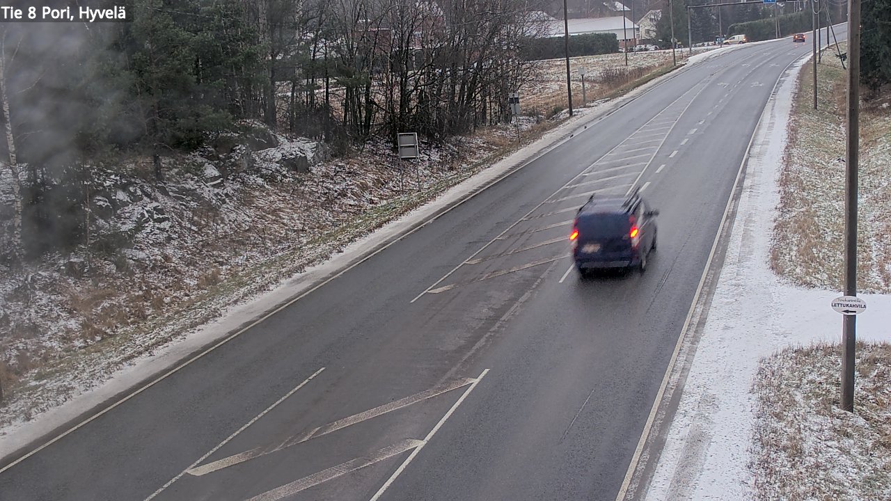 Kelikamerat Kuva Tie 8 Pori, Hyvelä, Pori, Satakunta