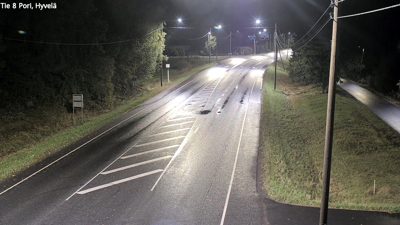 Kelikamerat Kuva Tie 8 Pori, Hyvelä, Pori, Satakunta