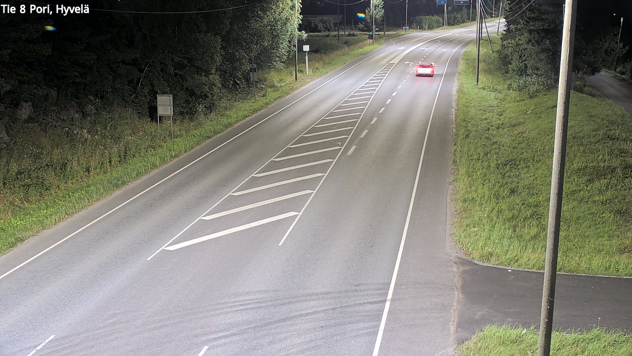 Kelikamerat Kuva Tie 8 Pori, Hyvelä, Pori, Satakunta