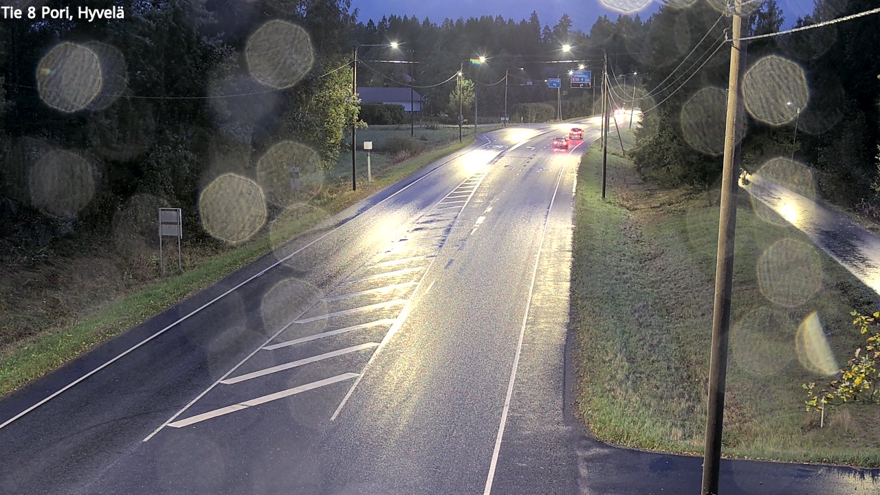 Kelikamerat Kuva Tie 8 Pori, Hyvelä, Pori, Satakunta