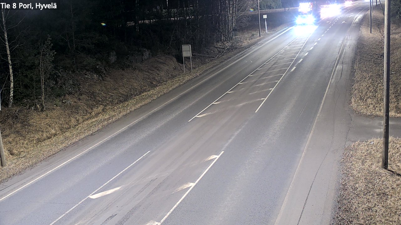 Kelikamerat Kuva Tie 8 Pori, Hyvelä, Pori, Satakunta