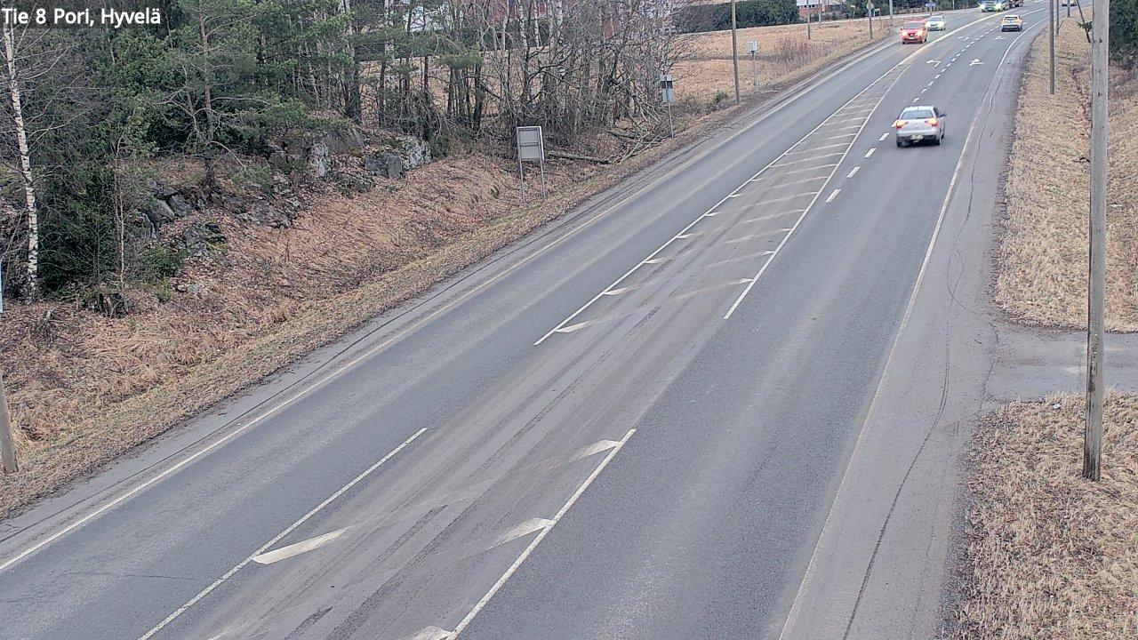 Kelikamerat Kuva Tie 8 Pori, Hyvelä, Pori, Satakunta