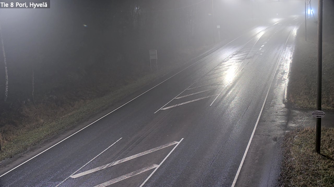 Kelikamerat Kuva Tie 8 Pori, Hyvelä, Pori, Satakunta