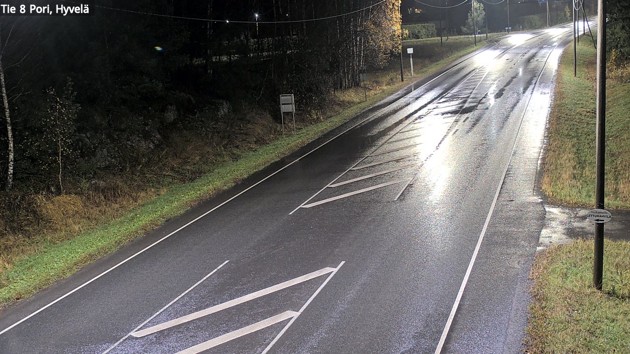 Kelikamerat Kuva Tie 8 Pori, Hyvelä, Pori, Satakunta