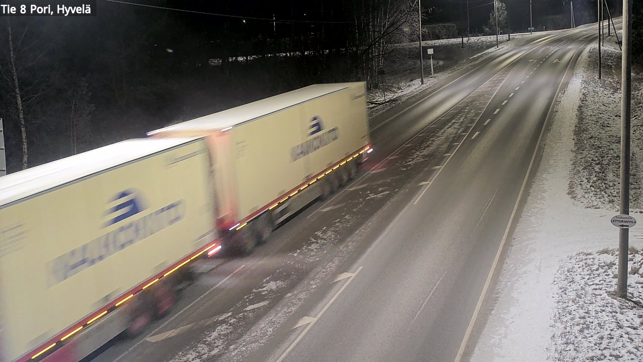 Kelikamerat Kuva Tie 8 Pori, Hyvelä, Pori, Satakunta