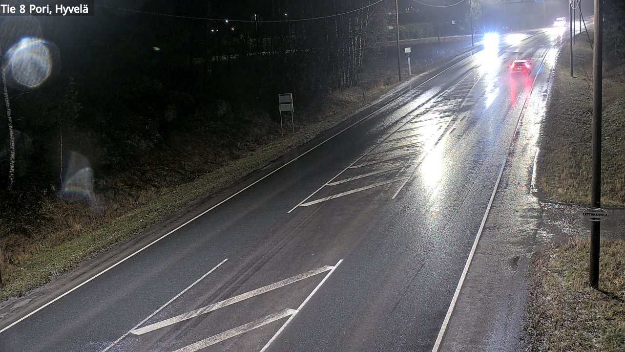 Kelikamerat Kuva Tie 8 Pori, Hyvelä, Pori, Satakunta