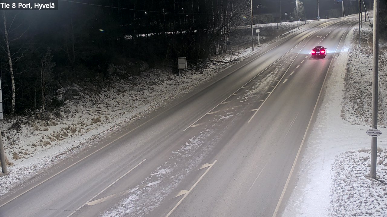 Kelikamerat Kuva Tie 8 Pori, Hyvelä, Pori, Satakunta