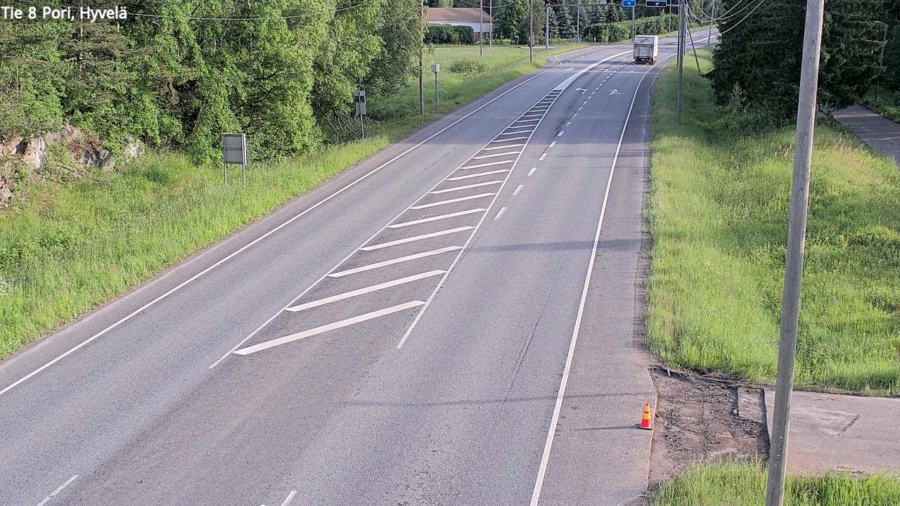 Kelikamerat Kuva Tie 8 Pori, Hyvelä, Pori, Satakunta