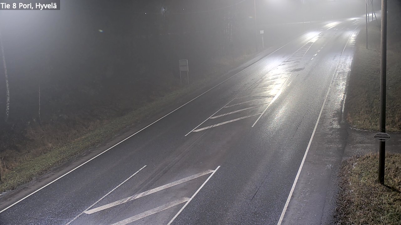 Kelikamerat Kuva Tie 8 Pori, Hyvelä, Pori, Satakunta