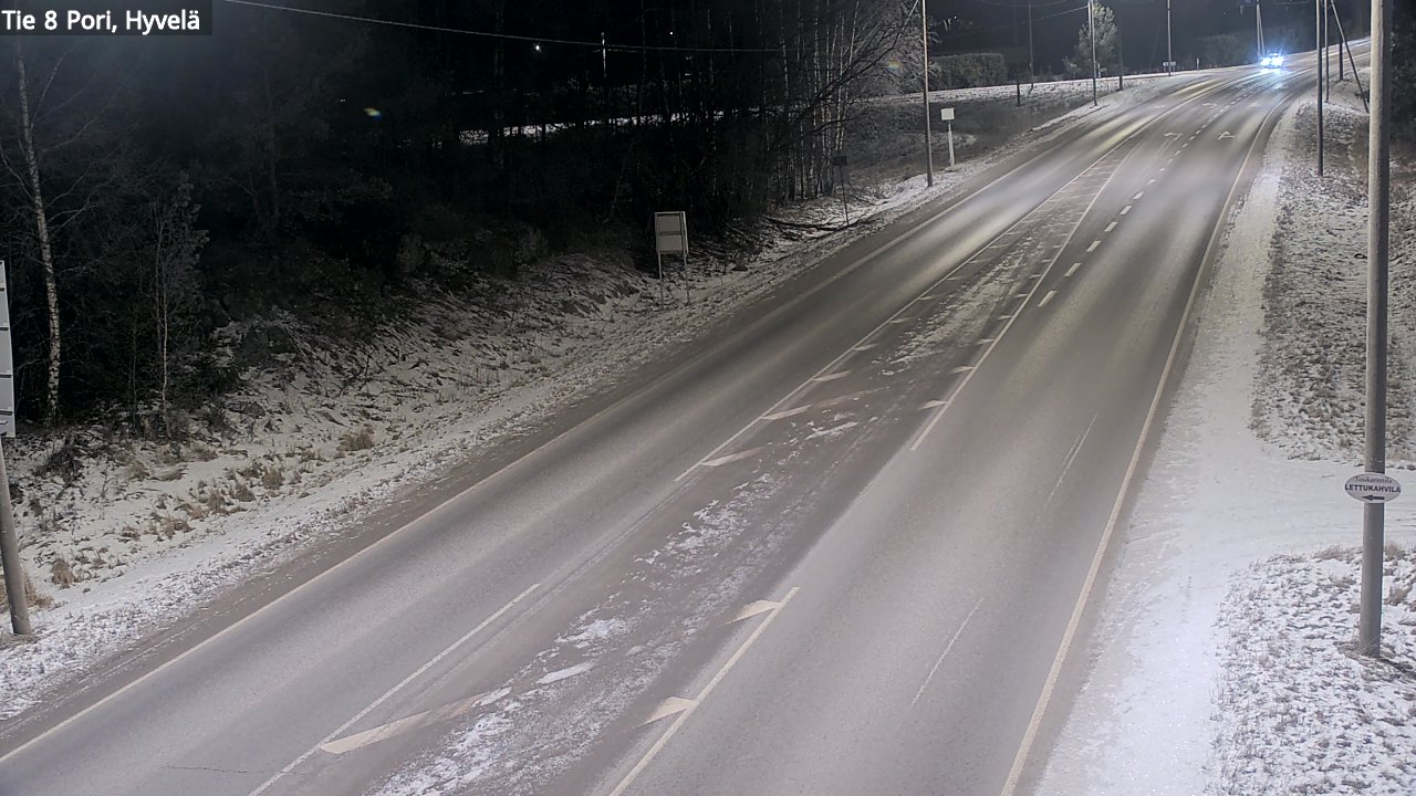Kelikamerat Kuva Tie 8 Pori, Hyvelä, Pori, Satakunta