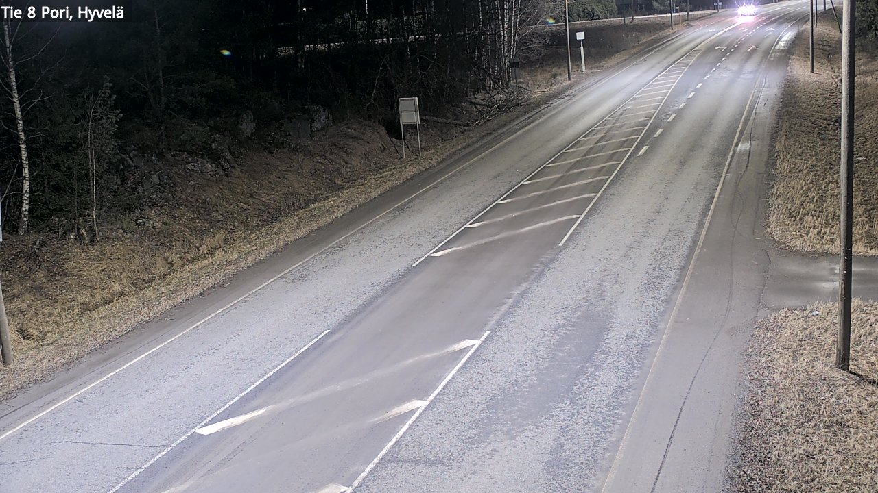 Kelikamerat Kuva Tie 8 Pori, Hyvelä, Pori, Satakunta