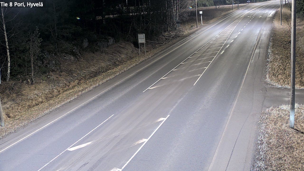 Kelikamerat Kuva Tie 8 Pori, Hyvelä, Pori, Satakunta