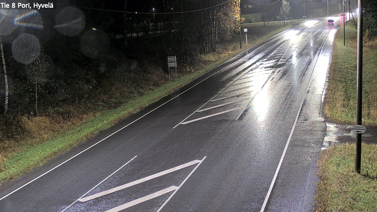 Kelikamerat Kuva Tie 8 Pori, Hyvelä, Pori, Satakunta