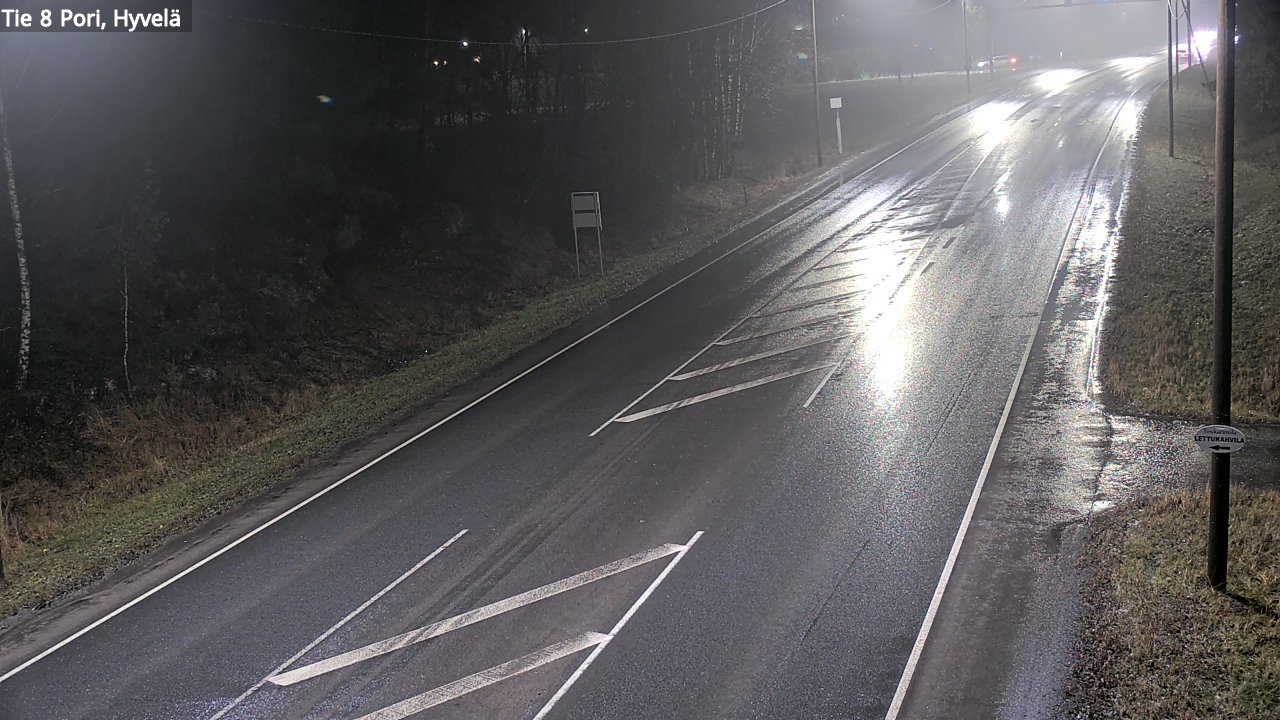 Kelikamerat Kuva Tie 8 Pori, Hyvelä, Pori, Satakunta