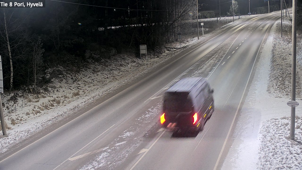 Kelikamerat Kuva Tie 8 Pori, Hyvelä, Pori, Satakunta
