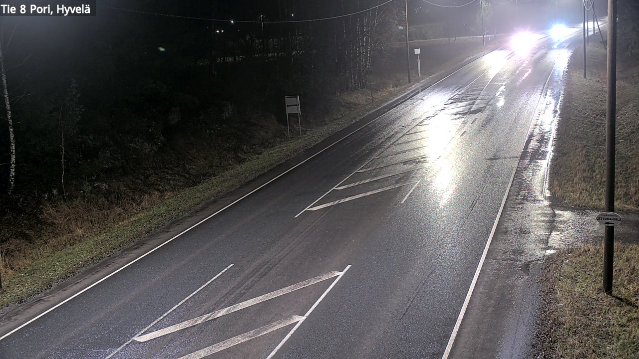 Kelikamerat Kuva Tie 8 Pori, Hyvelä, Pori, Satakunta