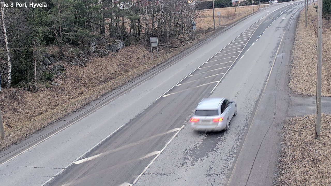 Kelikamerat Kuva Tie 8 Pori, Hyvelä, Pori, Satakunta