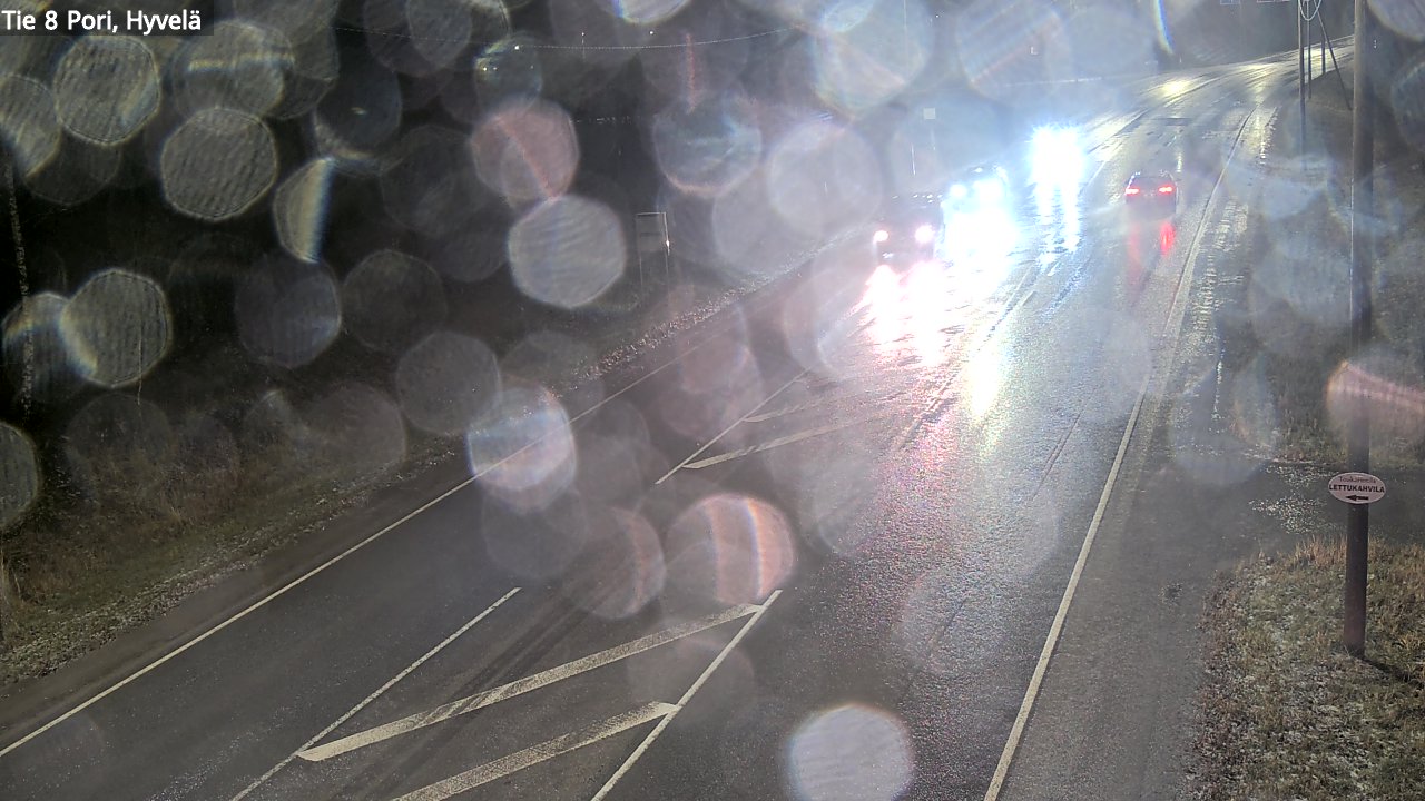 Kelikamerat Kuva Tie 8 Pori, Hyvelä, Pori, Satakunta