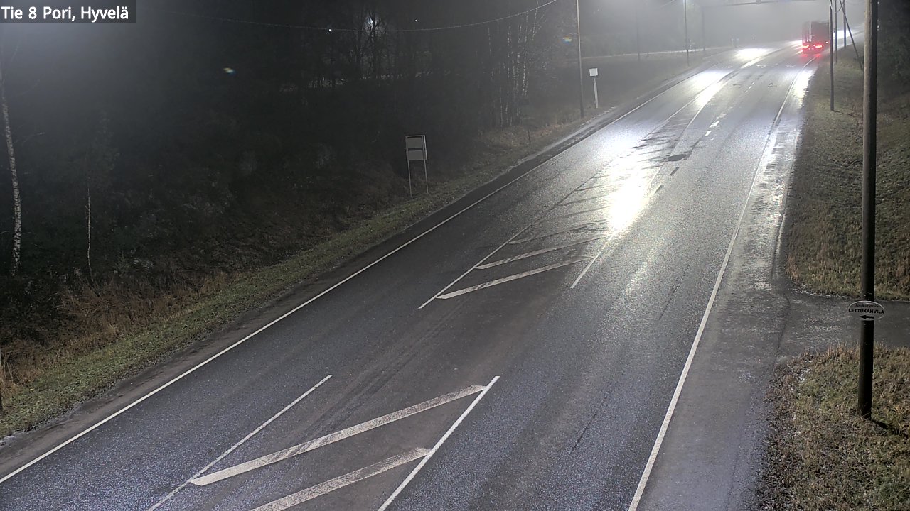 Kelikamerat Kuva Tie 8 Pori, Hyvelä, Pori, Satakunta