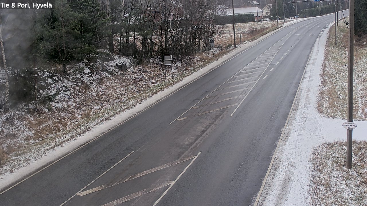 Kelikamerat Kuva Tie 8 Pori, Hyvelä, Pori, Satakunta