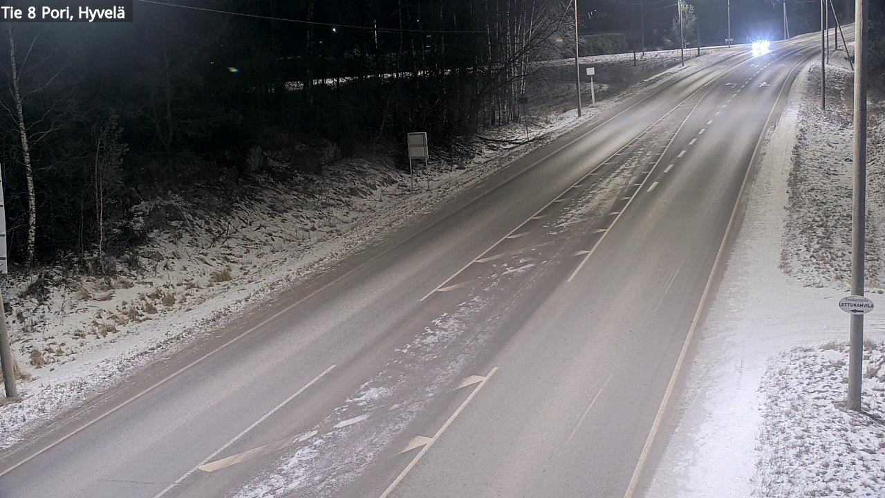 Kelikamerat Kuva Tie 8 Pori, Hyvelä, Pori, Satakunta