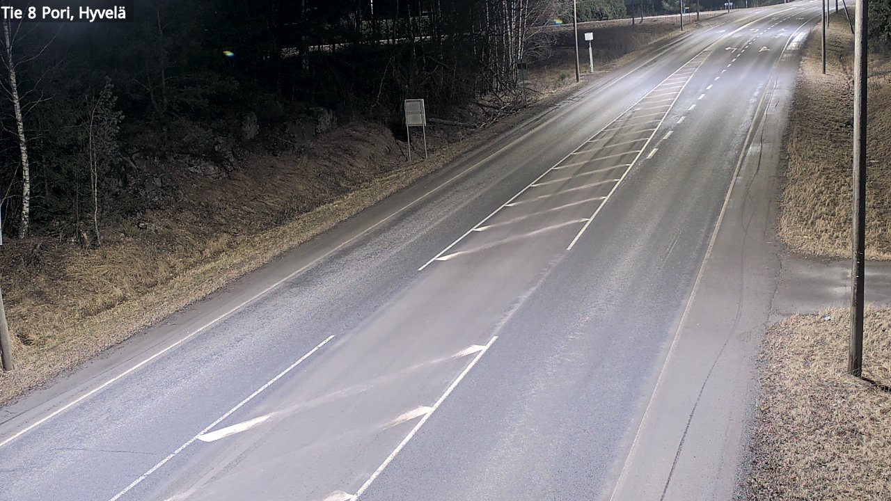 Kelikamerat Kuva Tie 8 Pori, Hyvelä, Pori, Satakunta