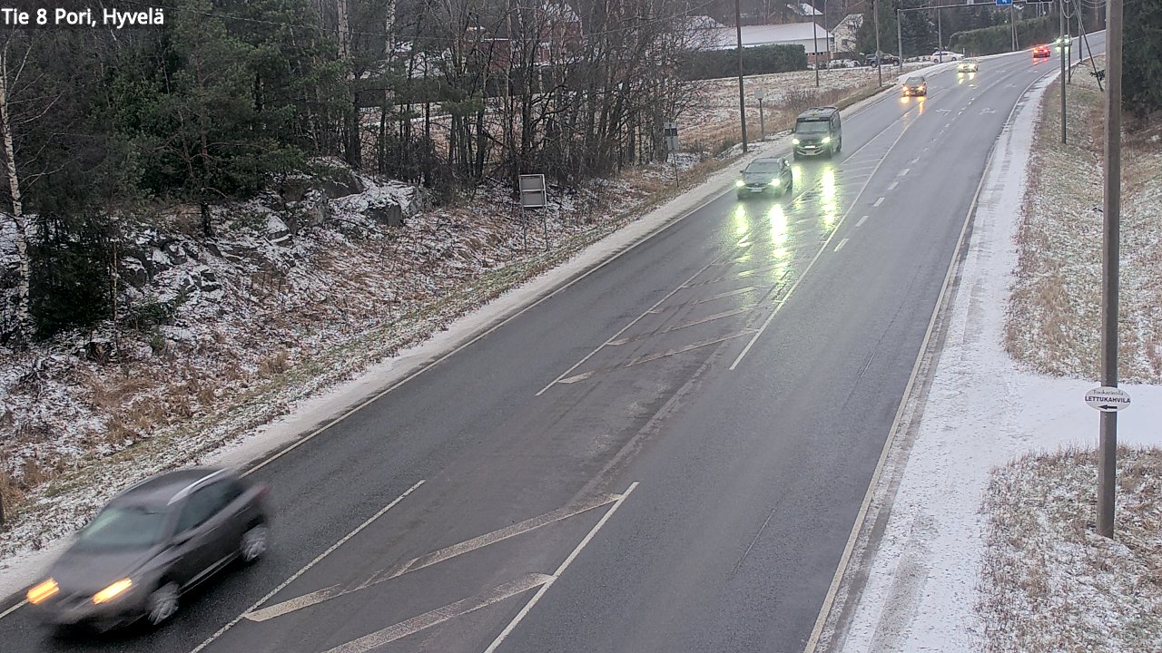 Kelikamerat Kuva Tie 8 Pori, Hyvelä, Pori, Satakunta