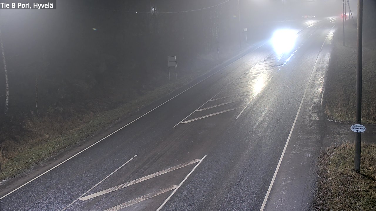 Kelikamerat Kuva Tie 8 Pori, Hyvelä, Pori, Satakunta