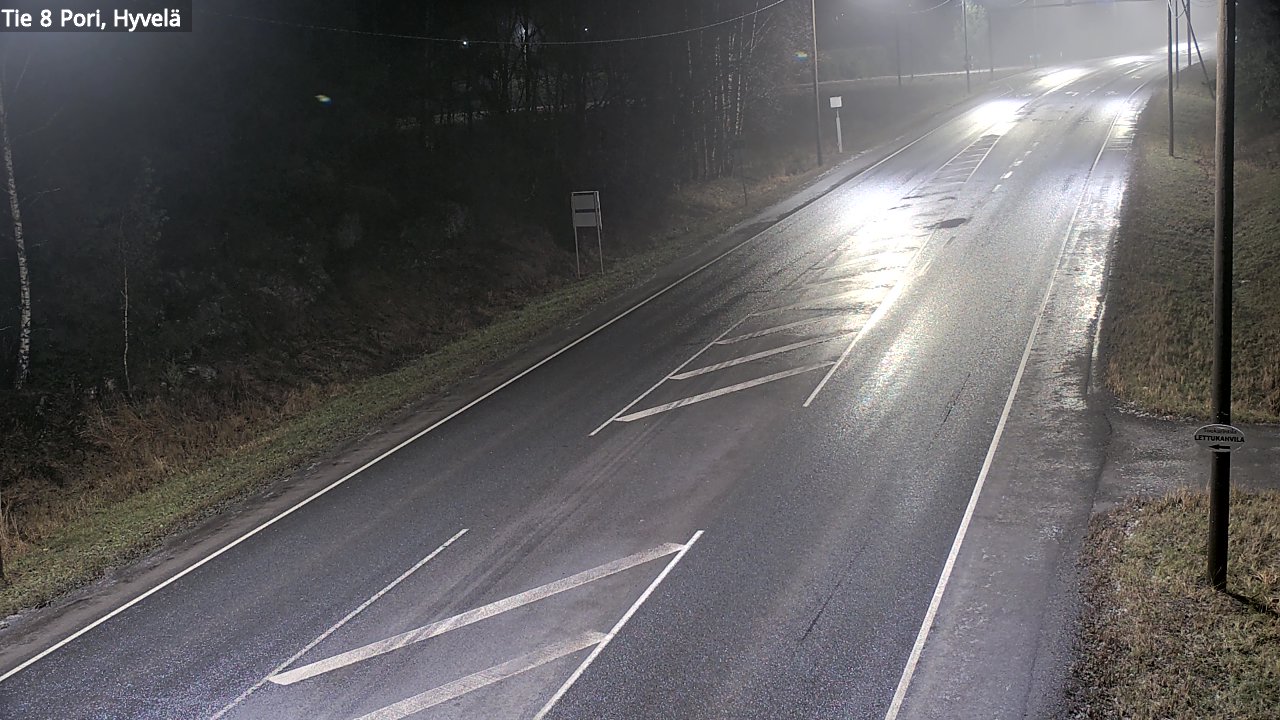 Kelikamerat Kuva Tie 8 Pori, Hyvelä, Pori, Satakunta