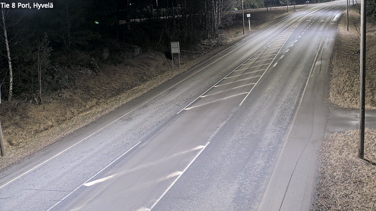 Kelikamerat Kuva Tie 8 Pori, Hyvelä, Pori, Satakunta