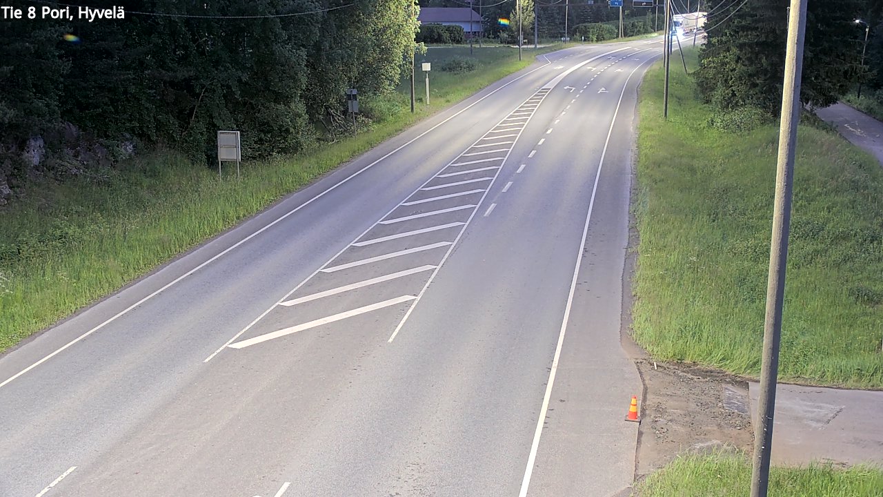 Kelikamerat Kuva Tie 8 Pori, Hyvelä, Pori, Satakunta