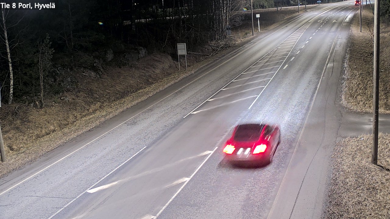 Kelikamerat Kuva Tie 8 Pori, Hyvelä, Pori, Satakunta