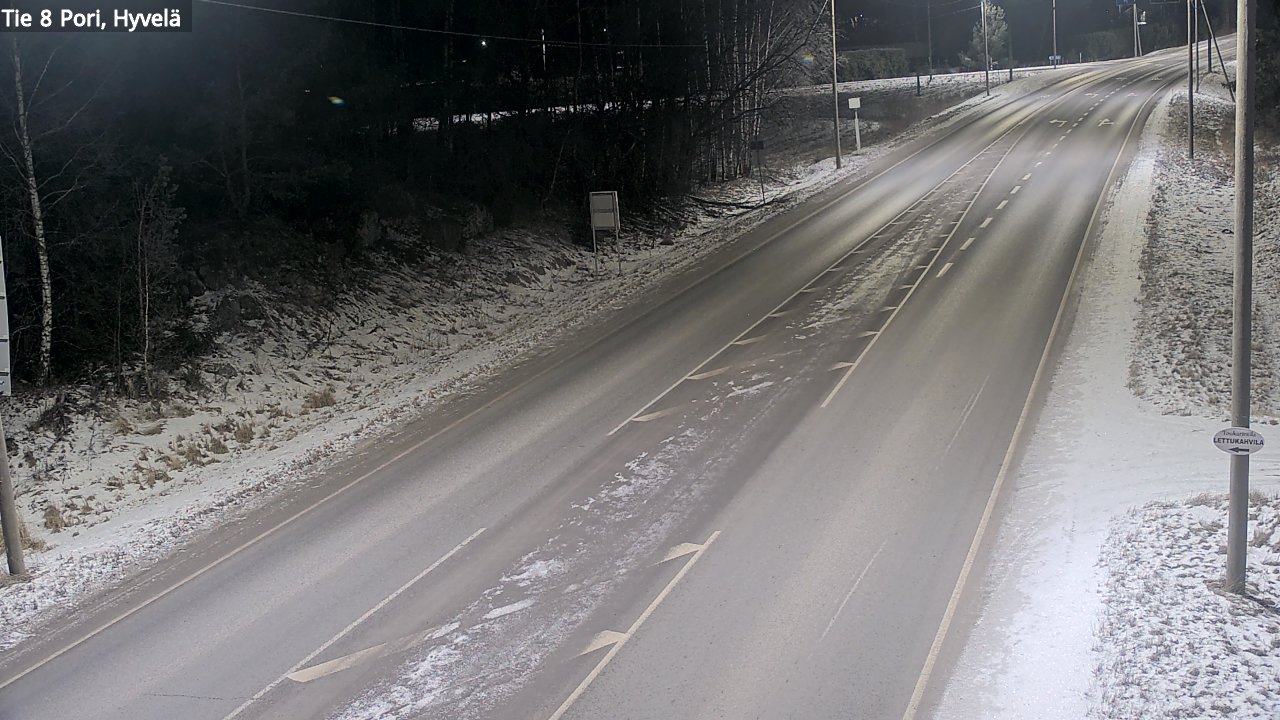 Kelikamerat Kuva Tie 8 Pori, Hyvelä, Pori, Satakunta