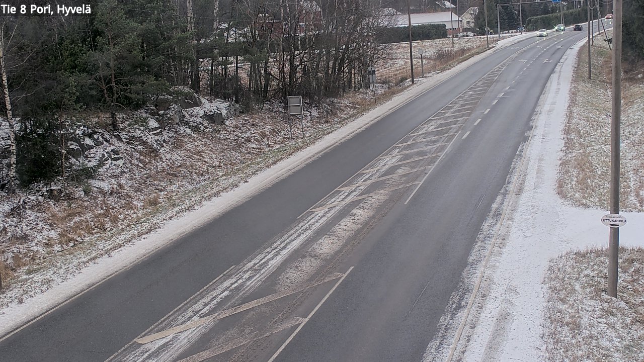 Kelikamerat Kuva Tie 8 Pori, Hyvelä, Pori, Satakunta