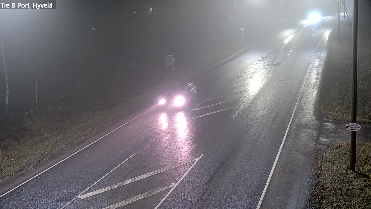 Kelikamerat Kuva Tie 8 Pori, Hyvelä, Pori, Satakunta