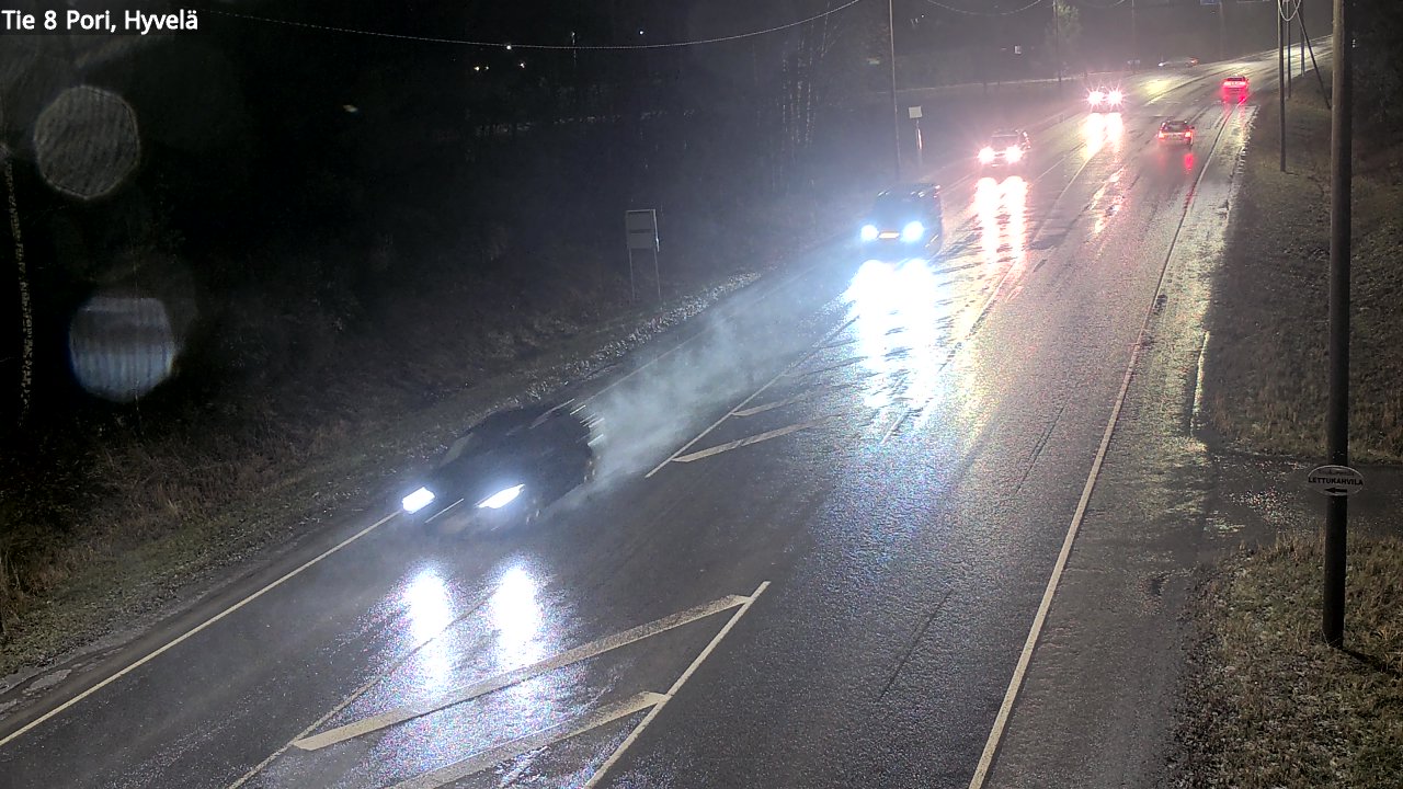 Kelikamerat Kuva Tie 8 Pori, Hyvelä, Pori, Satakunta