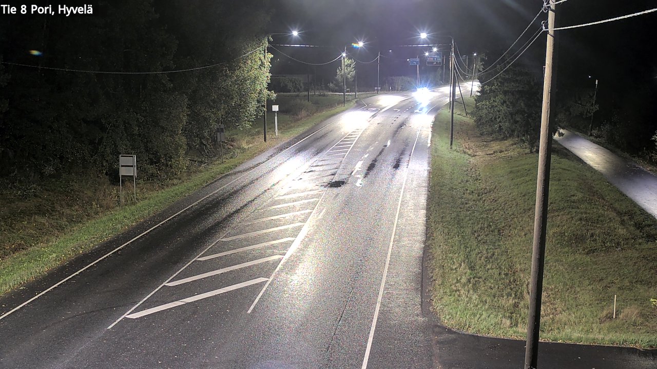 Kelikamerat Kuva Tie 8 Pori, Hyvelä, Pori, Satakunta