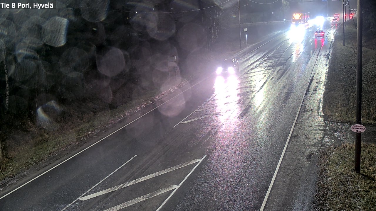 Kelikamerat Kuva Tie 8 Pori, Hyvelä, Pori, Satakunta