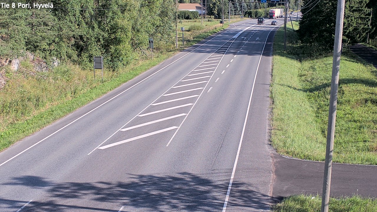 Kelikamerat Kuva Tie 8 Pori, Hyvelä, Pori, Satakunta