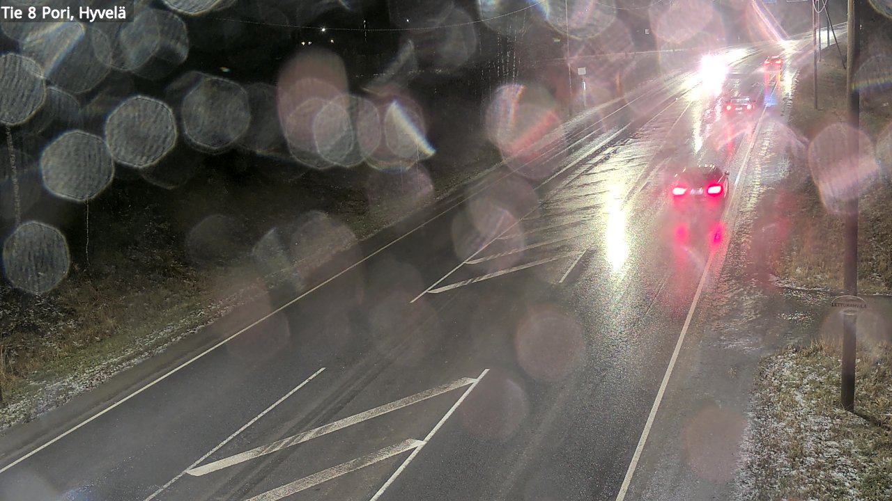 Kelikamerat Kuva Tie 8 Pori, Hyvelä, Pori, Satakunta