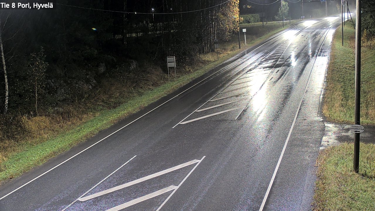 Kelikamerat Kuva Tie 8 Pori, Hyvelä, Pori, Satakunta