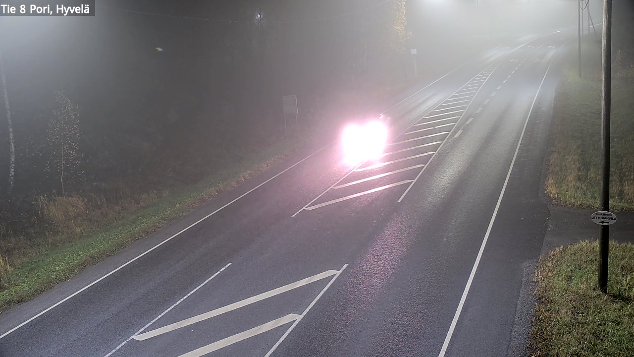 Kelikamerat Kuva Tie 8 Pori, Hyvelä, Pori, Satakunta