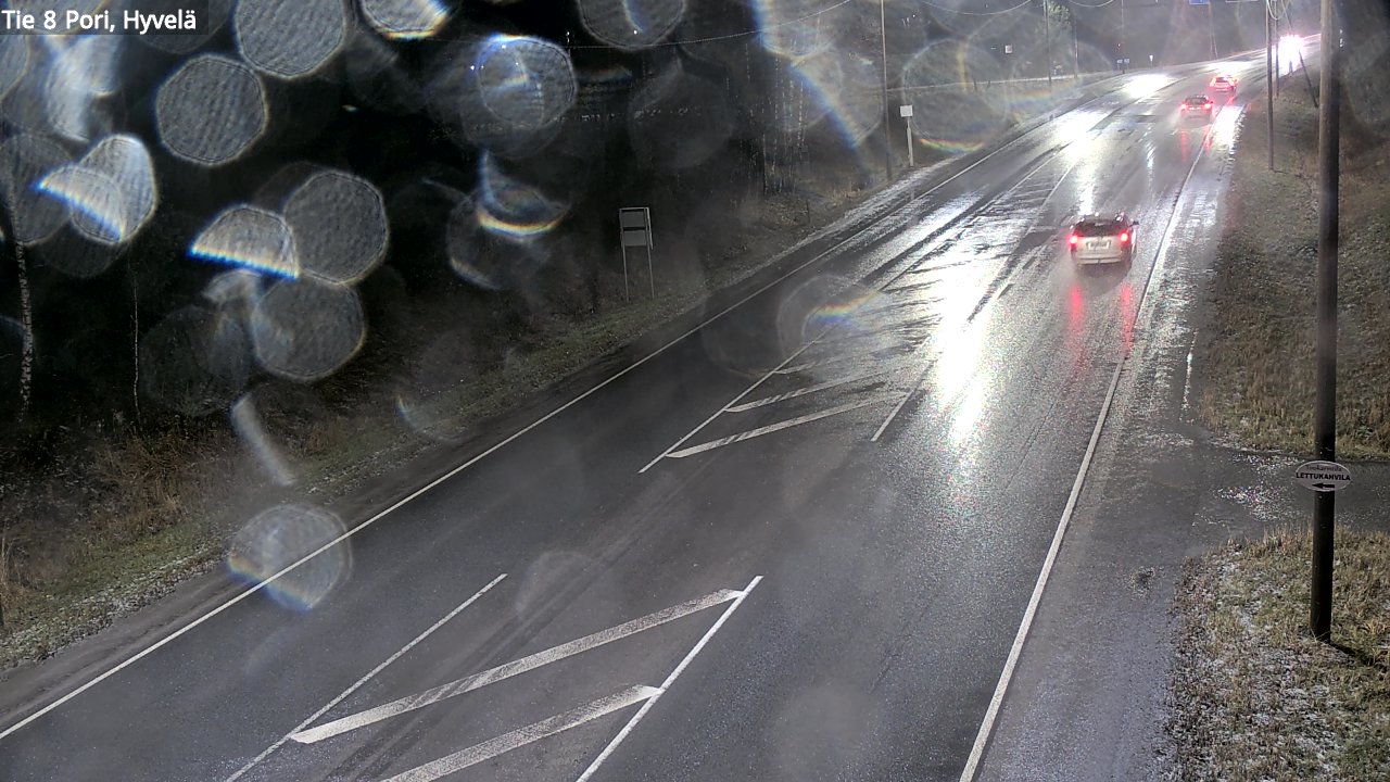 Kelikamerat Kuva Tie 8 Pori, Hyvelä, Pori, Satakunta