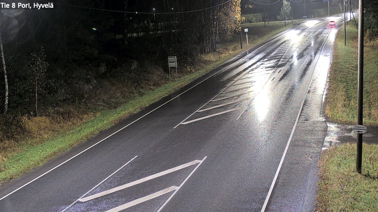 Kelikamerat Kuva Tie 8 Pori, Hyvelä, Pori, Satakunta