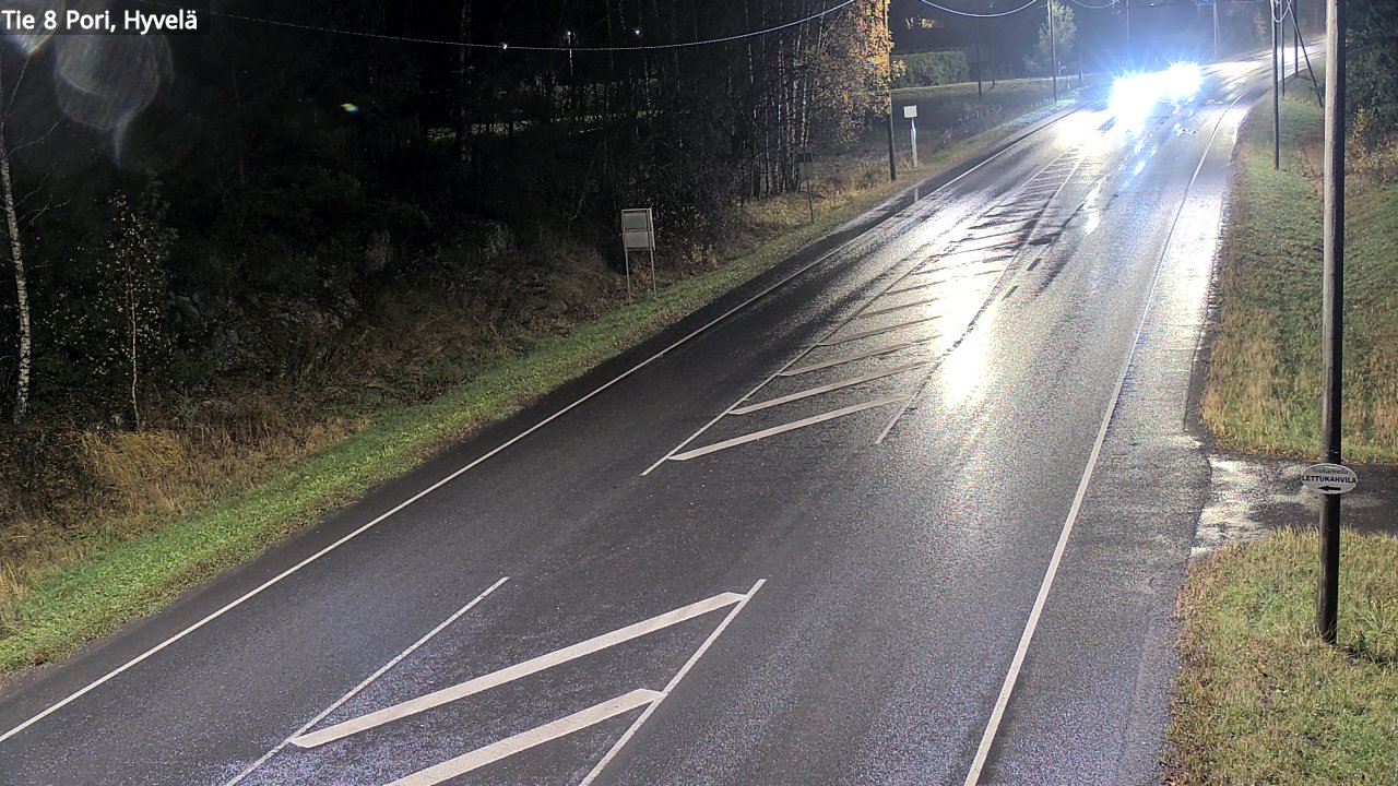 Kelikamerat Kuva Tie 8 Pori, Hyvelä, Pori, Satakunta