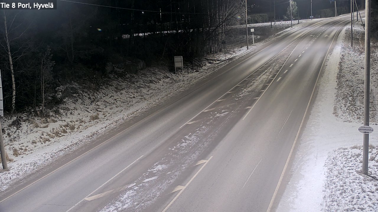 Kelikamerat Kuva Tie 8 Pori, Hyvelä, Pori, Satakunta
