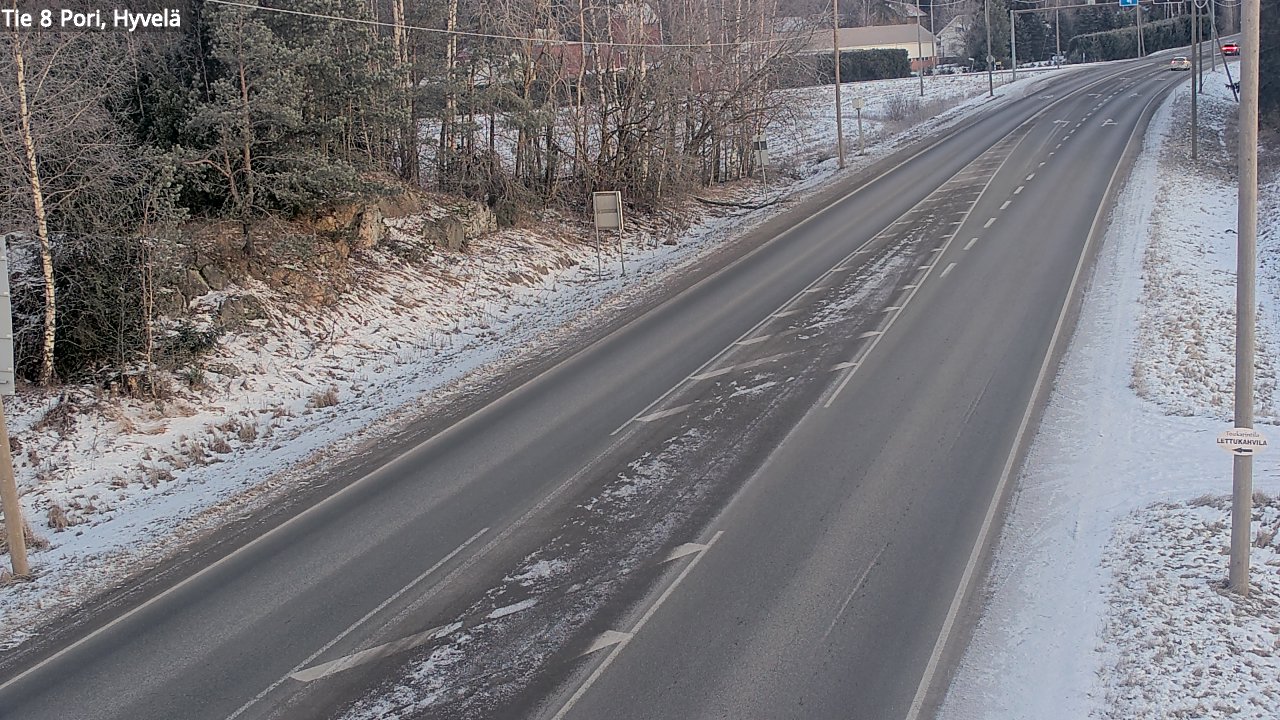 Kelikamerat Kuva Tie 8 Pori, Hyvelä, Pori, Satakunta