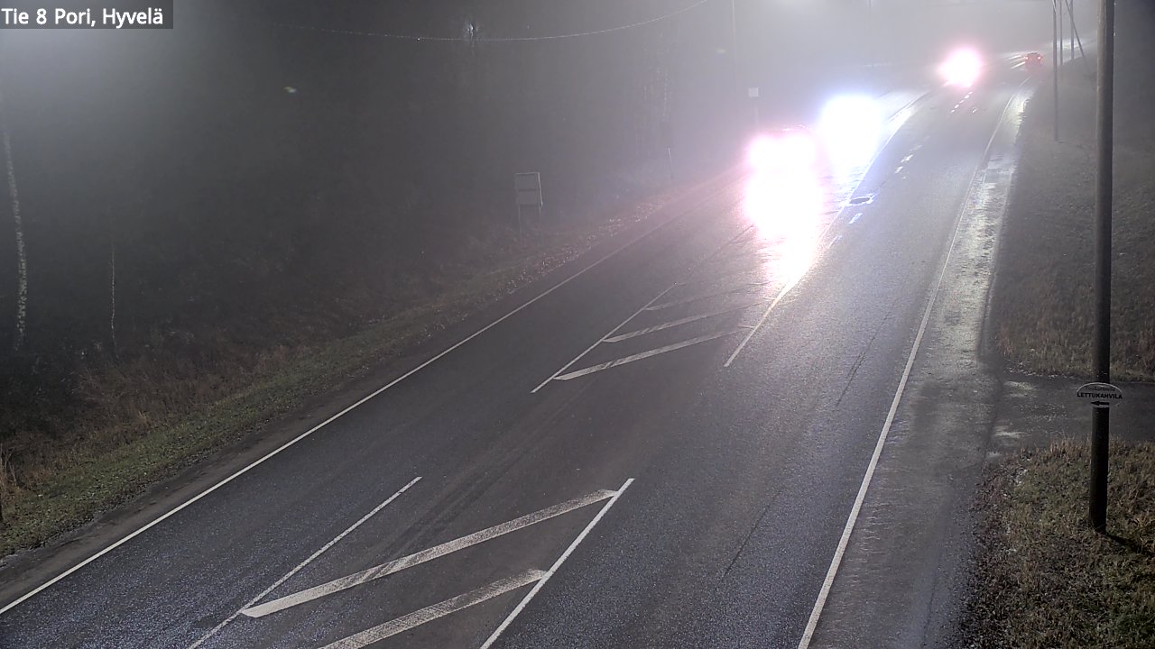 Kelikamerat Kuva Tie 8 Pori, Hyvelä, Pori, Satakunta