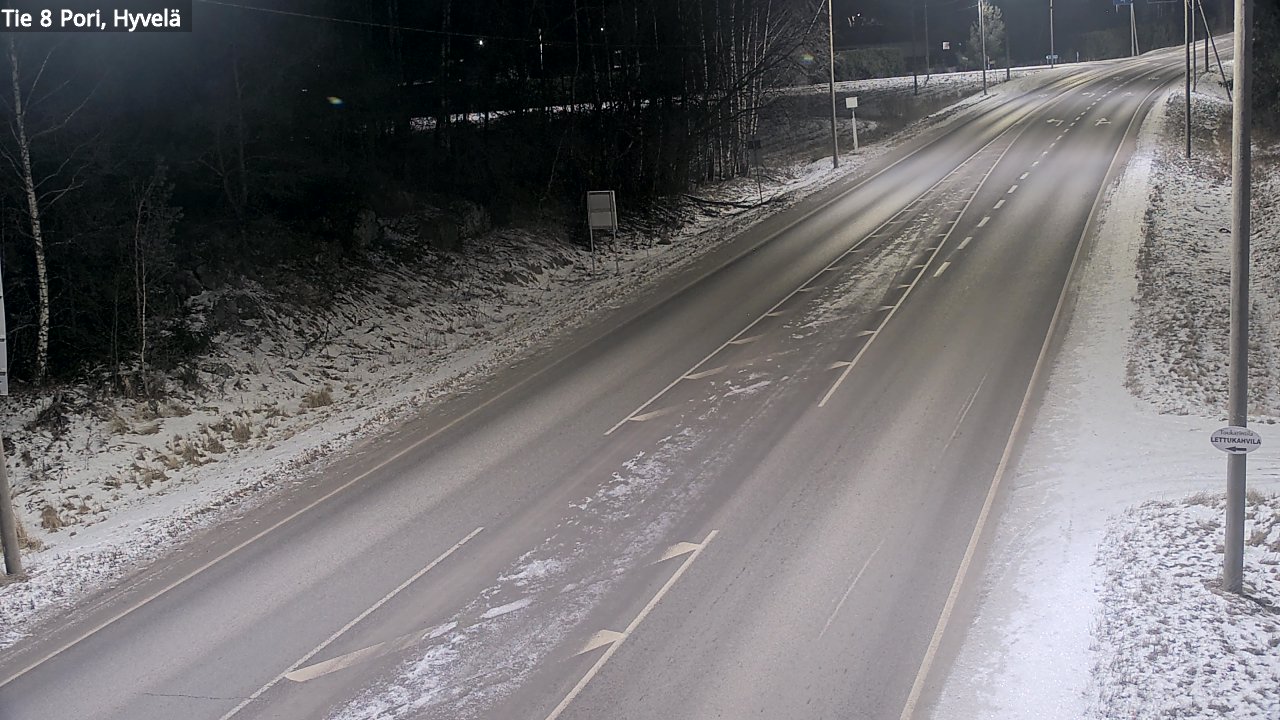 Kelikamerat Kuva Tie 8 Pori, Hyvelä, Pori, Satakunta