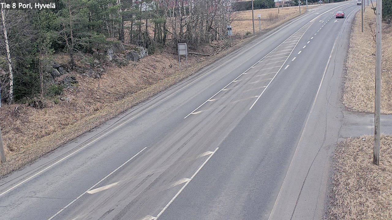 Kelikamerat Kuva Tie 8 Pori, Hyvelä, Pori, Satakunta